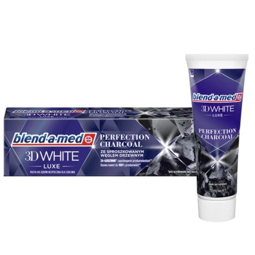 Blend-a-med Paste 3D White Luxe Charcoal 75 ml
