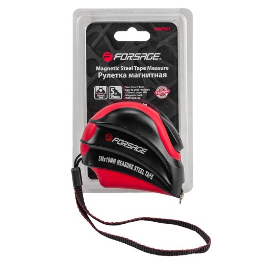 Meracie pravítko Zasúvacia meracia páska s LOCK Measing Tape 5 M klip