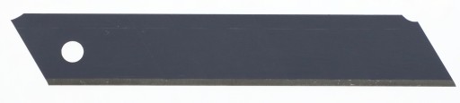 ČEPELE NOŽOV, ČIERNE, VYMENITEĽNÉ, ZLOMENÉ 18 MM, 10 KS