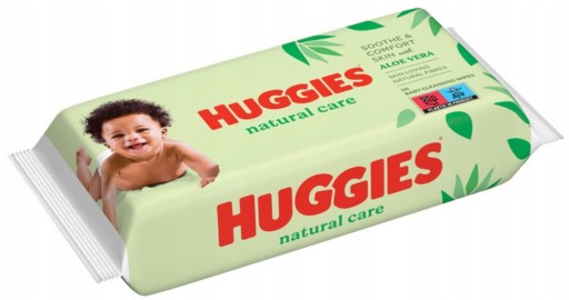Huggies Natural Care vlhčené obrúsky 56 ks