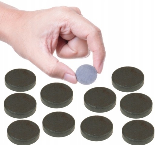 ANISOTROPNÝ FERITOVÝ MAGNET 15x3 10 kusov