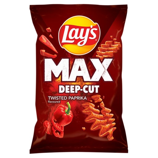 Lay's Lays Max Paprika Zemiakové lupienky 3X 120g