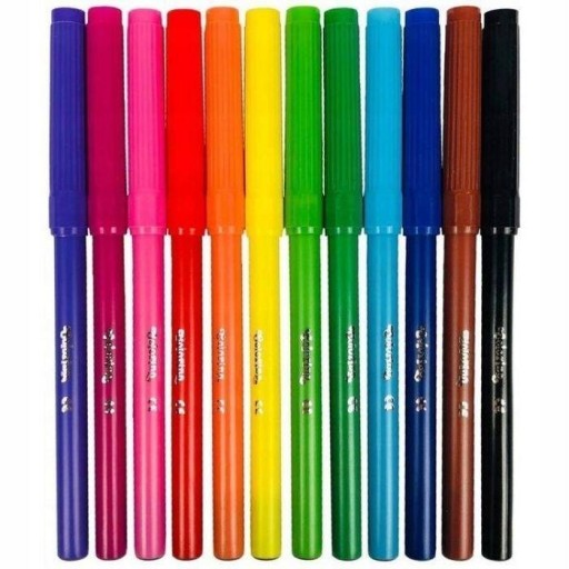 Detské fixky Colorino pre školské fixky 12 farieb