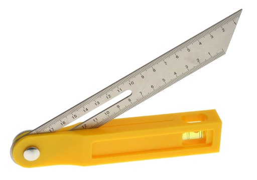 NASTAVITEĽNÝ UHOL S LEVELOU, DRÁŽKA 30 cm