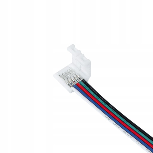 Konektor adaptéra - RGBW vodiče 10mm 5PIN
