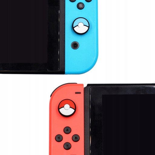 IRIS Sada 4 farebných krytov gombíkov Switch Lite so vzorom Pokeball