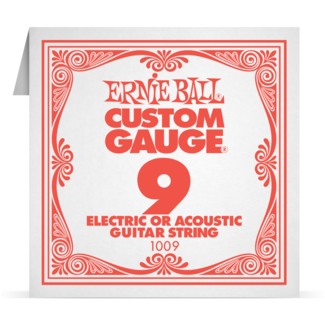 Struna Ernie Ball Electric/Acoustic Plain .009