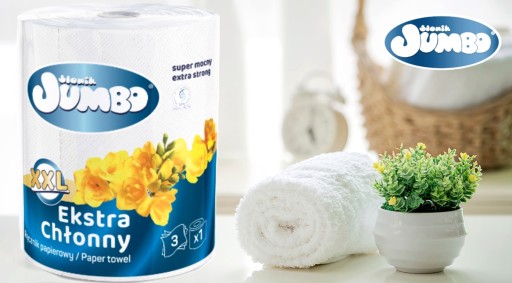 PAPIEROVÁ UTERÁK SLON JUMBO MEGA XXL 250l