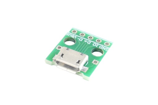MICRO USB ZÁSUVKA, 5 PIN KONEKTOR PCB