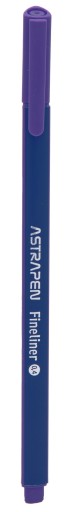 Trojuholníkové jemné linky 0,4 mm 18 farieb Unicorn Astra
