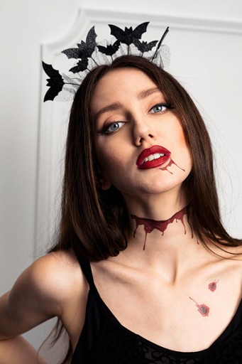 Sprej na make-up na rany z umelej krvi