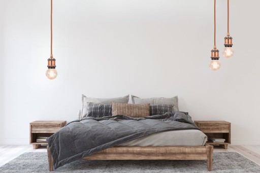 ZÁVESNÉ stropné svietidlo, ozdobný držiak žiarovky E27, LAMPA LOFT Copper
