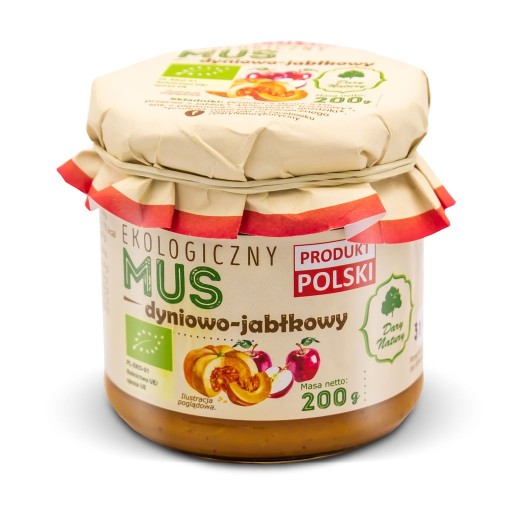 Eko tekvicová a jablková pena 200g - Dary Natury