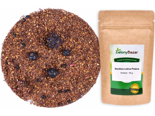 ROOIBOS LESNÁ POLANA černica, ríbezľa, malina 50g