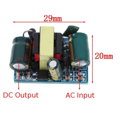 325 Konvertorový napájací zdroj AC DC 3,3 V 700 mA Arduino oddelenie