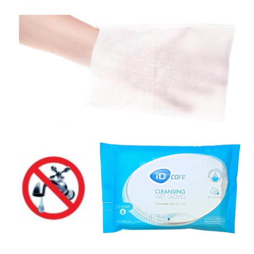 Rukavice na mokré umývanie ID Care Rukavice na mokré umývanie Podložky na umývanie a hygienu