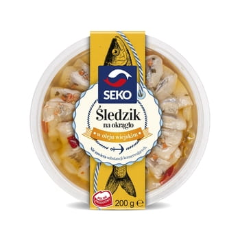 Sleď okrúhly v seko country oleji 200g