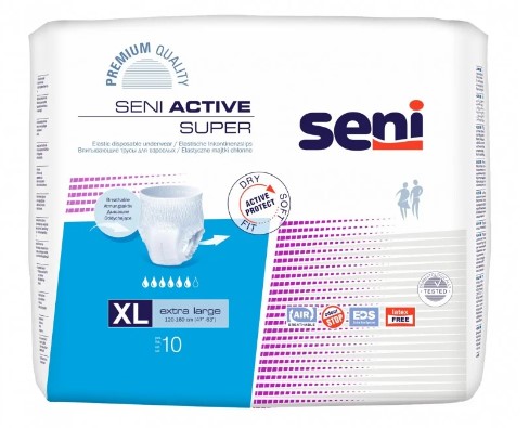 Inkontinenčné nohavičky Seni Active Super XL