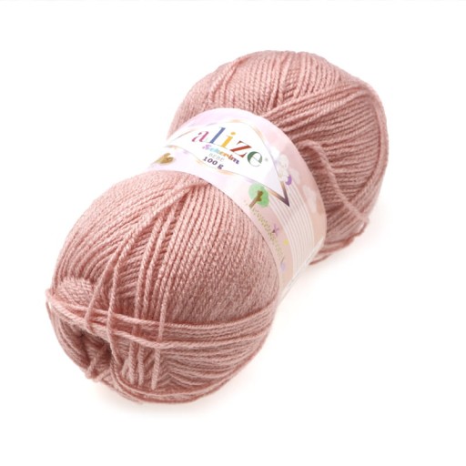 Priadza Sekerim Bebe 161 Powder Pink