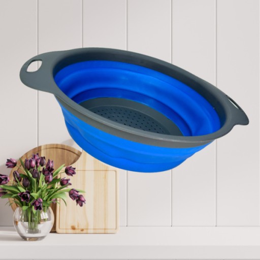 SILIKÓNOVÝ CEDNÍK SITKO ODKAPÁVAČ NA OVOCIE CESTOVINY 24 cm