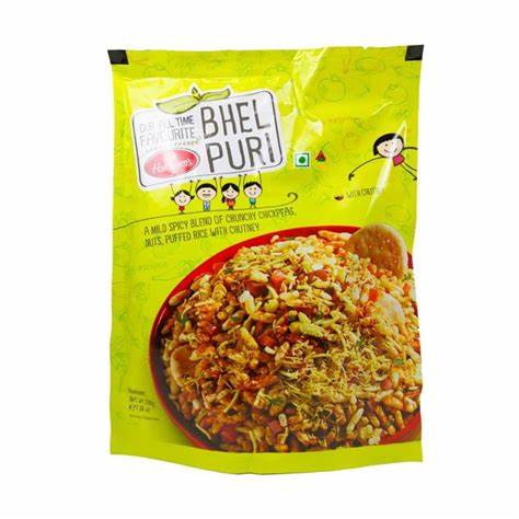 Bhel Puri s chutney indickým občerstvením 200g Haldir