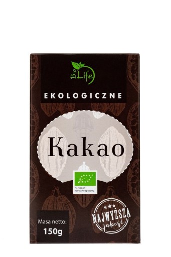 Bio nízkotučné kakao 150g - Biolife