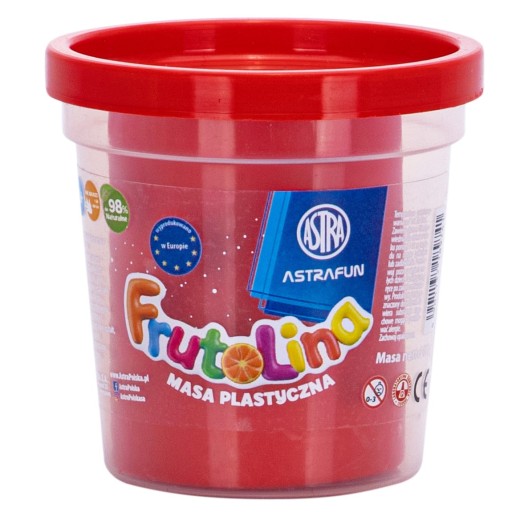 ASTRA hracie cesto FRUTOLINA 4 farby x 100g SAMOTVRDZUJÚCE ovocné vône