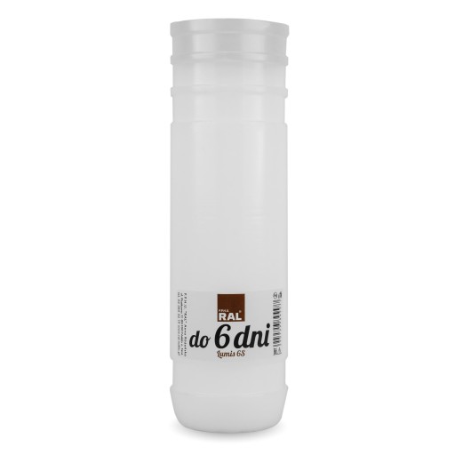 Vložka na sviečky 22 cm na 6 dní Lumis 6s
