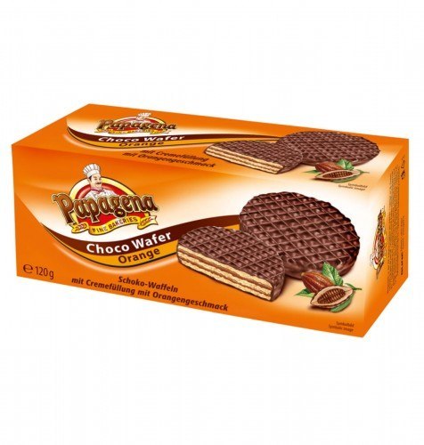 Papagena Choco Wafer Pomarančové oblátky 110g