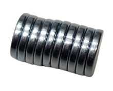 SILNÉ NEODYMIOVÉ MAGNETY SADA 10 VALCOV