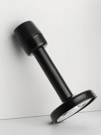 NÁRAZ NÁRAZ ZARÁŽKA ZARÁŽKA DVERÍ ČIERNA OCEL 76mm*38mm