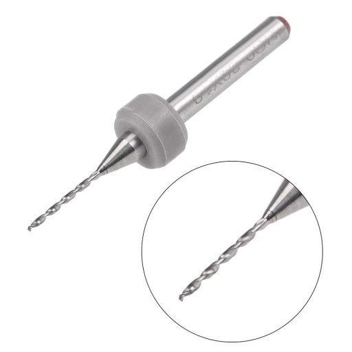 10ks MINI VŔTAČKY 0,9mm PRESNÉ CNC WIDI
