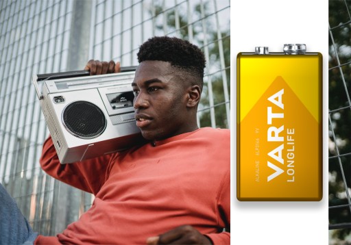 VARTA ALKALICKÁ BATÉRIA 9V 6LR61 6F22 DLHOD.