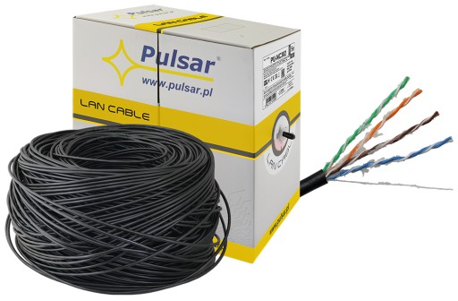 Pulsar PU-NC302 U/UTP krútená dvojlinka kat.5e 10 m gel