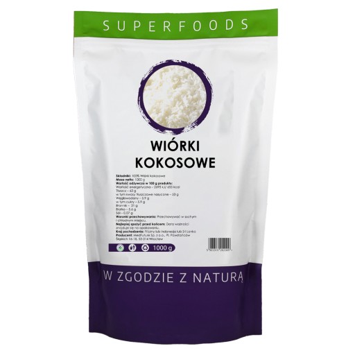 Prírodné kokosové lupienky 1000 g