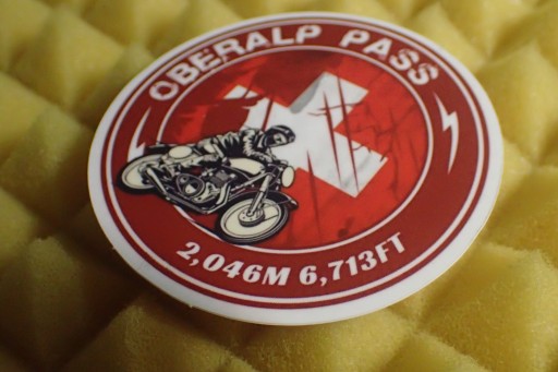 NÁLEPKA GROSSGLOCKNER OBERALP PASS 6,6 x 6,6 cm
