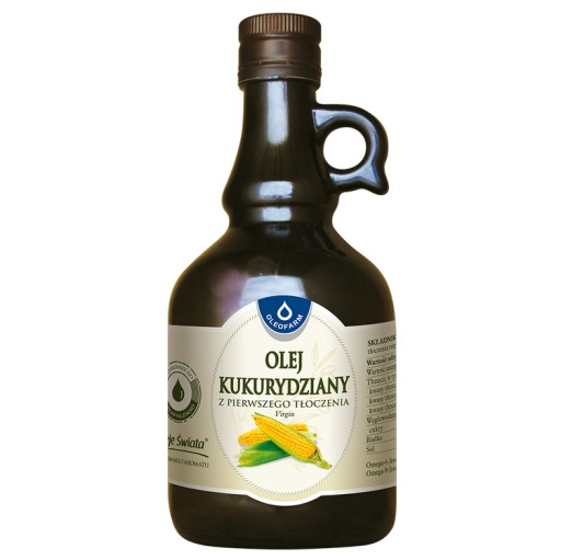 KUKURIČNÝ OLEJ LISOVANÝ ZA STUDENA 500ml OLEOFARM