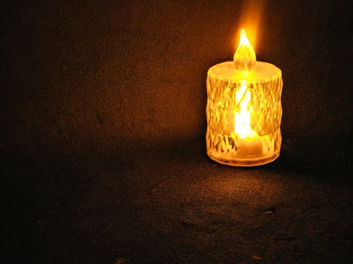LED BATÉRIA SVIEČKOVÁ LAMPA VLOŽKA SVIEČKY TEPLÉ SVETLO 6,5 CM DEKOR