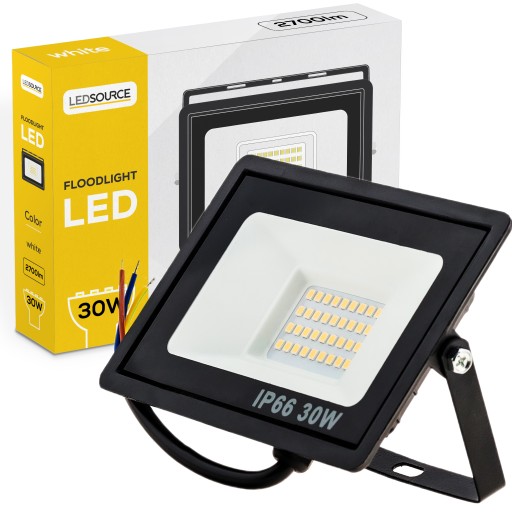 Halogénová lampa LED FLOODLIGHT 30W 2700lm IP66 SLIM