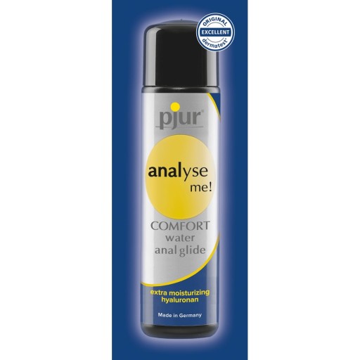 PJUR ANALYZUJTE MA! Zvlhčujúci análny lubrikant 2 ml