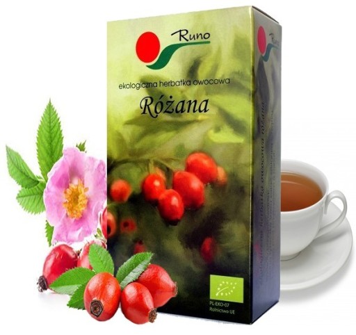 Bio Ružový čaj do 100g, RUNO eko certifikát