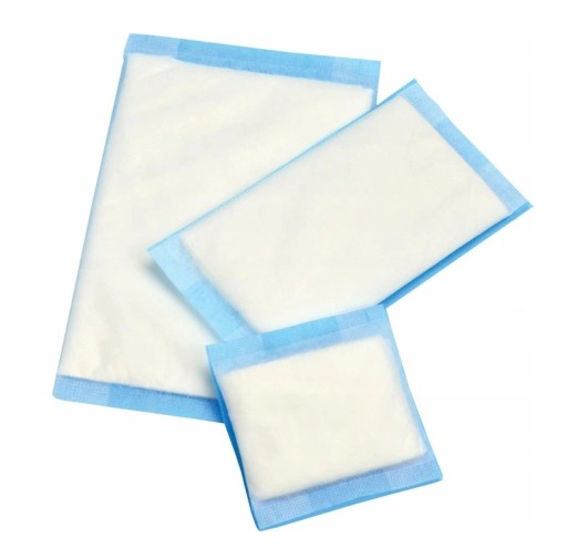 Vysoko absorpčný sterilný kompresný obväz 10x10cm 25 ks