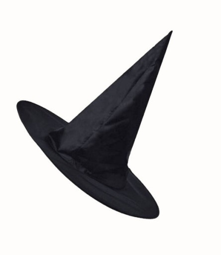ČAROODEJNICKÝ KLOBÚK ČIERNY HALLOWEEN
