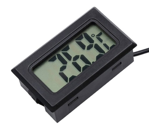 ELEKTRONICKÝ DIGITÁLNY TEPLOMER LCD OBRAZOVKA PRESNÁ METEOSTANICA + SONDA