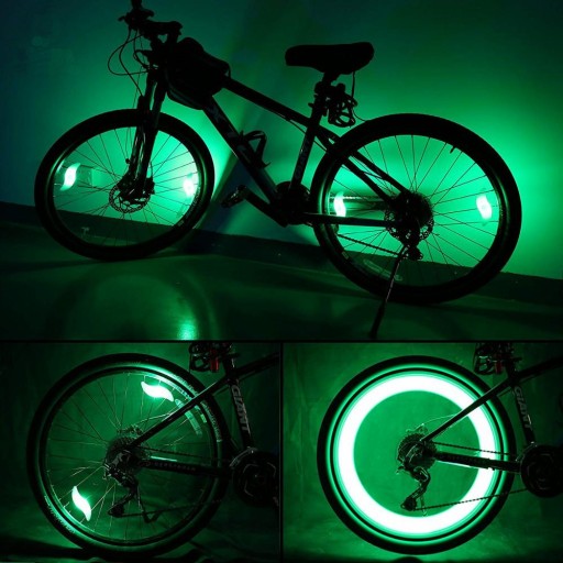 LED KRYT SPÄŤOV NA BICYKEL V NEÓNOVÝCH FARBÁCH