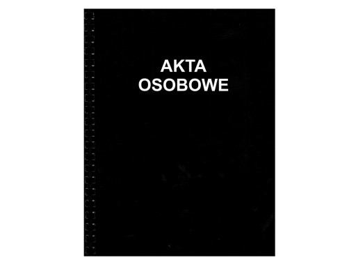 Osobný spisový priečinok T03, ČIERNY popisný štítok