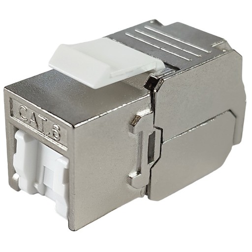 Keystone RJ45 kat.6 STP zásuvka, prachotesná