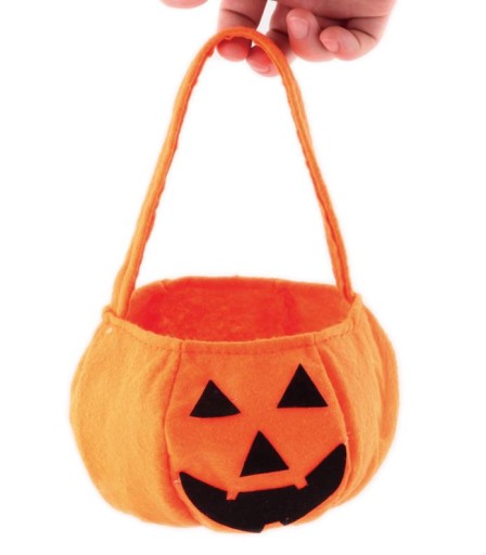 TEKVICOVÁ TAŠKA na sladkosti, HALLOWEENSKÉ darčeky
