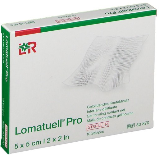 Lohmann & Rauscher Lomatuell Pro obväz s hydrokoloidnými časticami 1 ks
