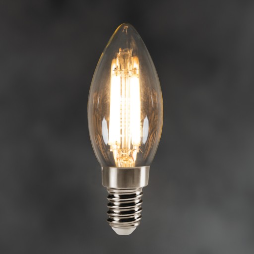 E14 XLEDIM C35 LED žiarovka 5,9W-WW 806lm 2700K teplá farba, stmievateľná
